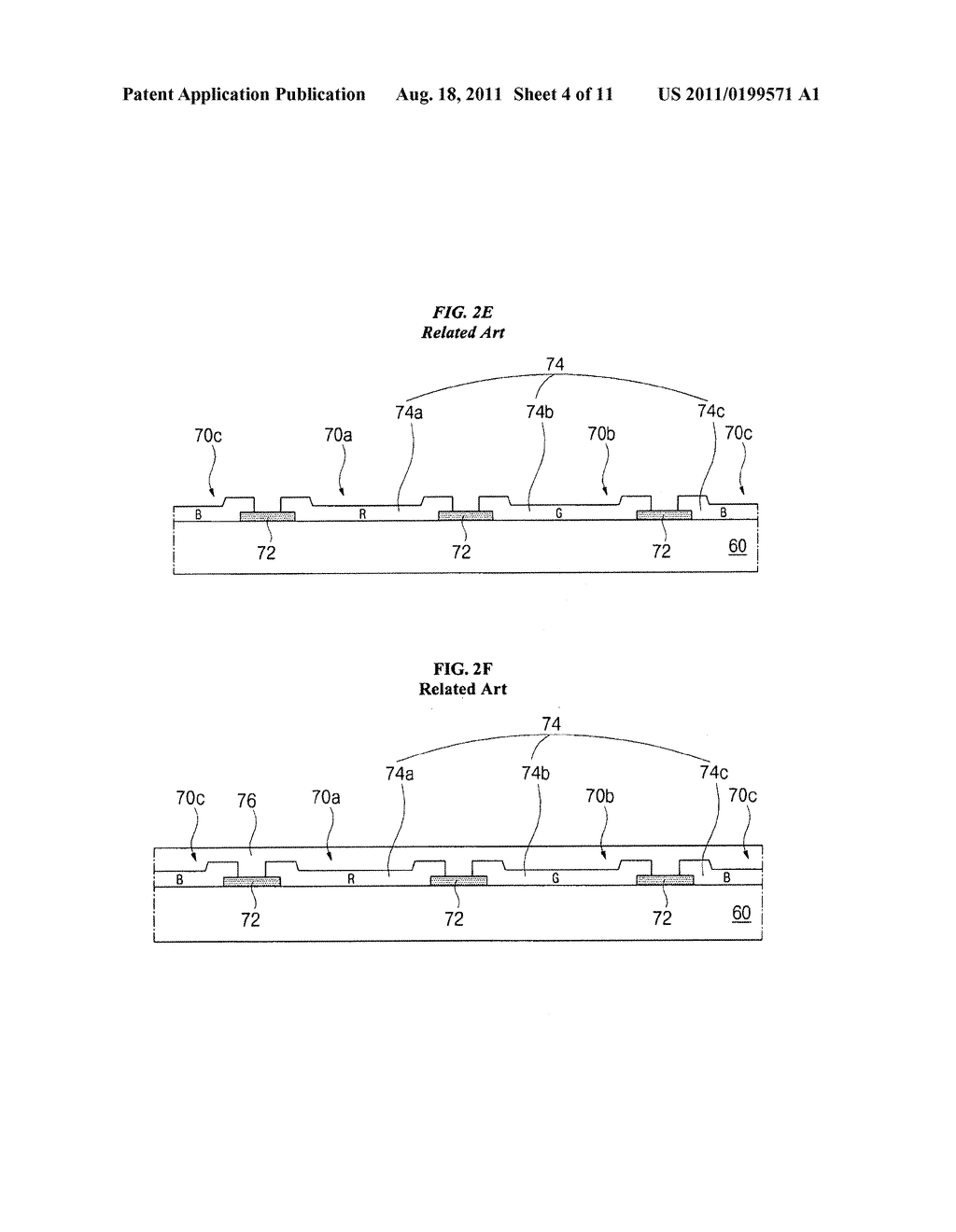 SUBSTRATE FOR LIQUID CRYSTAL DISPLAY DEVICE AND METHOD OF FABRICATING THE     SAME - diagram, schematic, and image 05