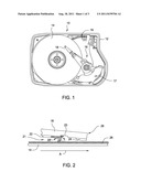 ABS WITH A LUBRICATION CONTROL DAM FOR HARD DISK DRIVES diagram and image