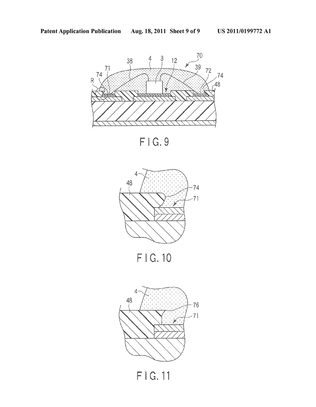 LIGHT-EMITTING DEVICE AND ILLUMINATION DEVICE - diagram, schematic, and image 10