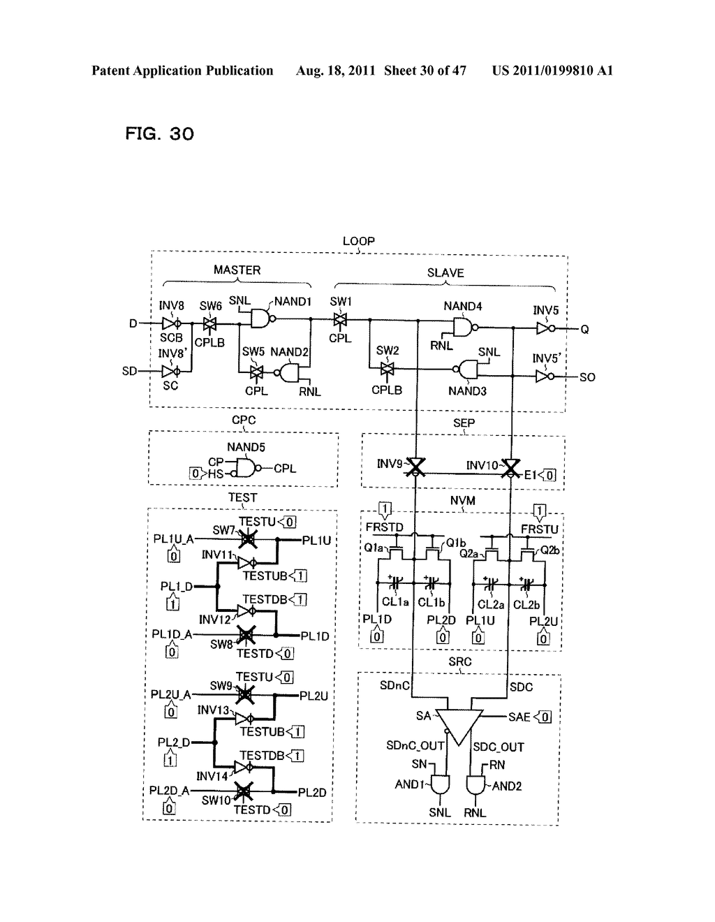 Data Holding Device - diagram, schematic, and image 31