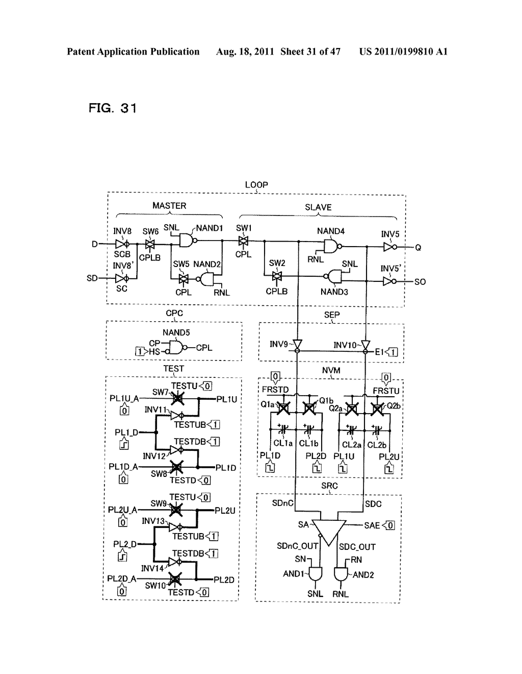 Data Holding Device - diagram, schematic, and image 32