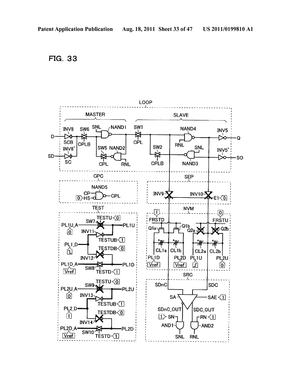 Data Holding Device - diagram, schematic, and image 34