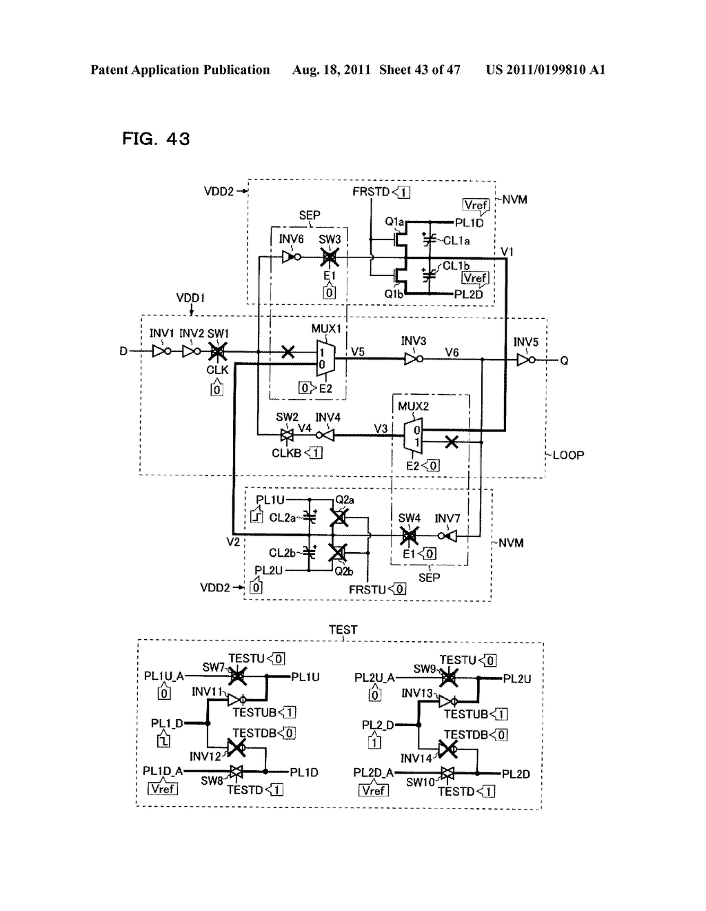 Data Holding Device - diagram, schematic, and image 44