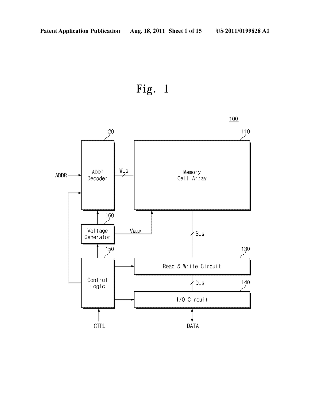 NONVOLATILE MEMORY DEVICE AND METHOD OF OPERATING SAME - diagram, schematic, and image 02