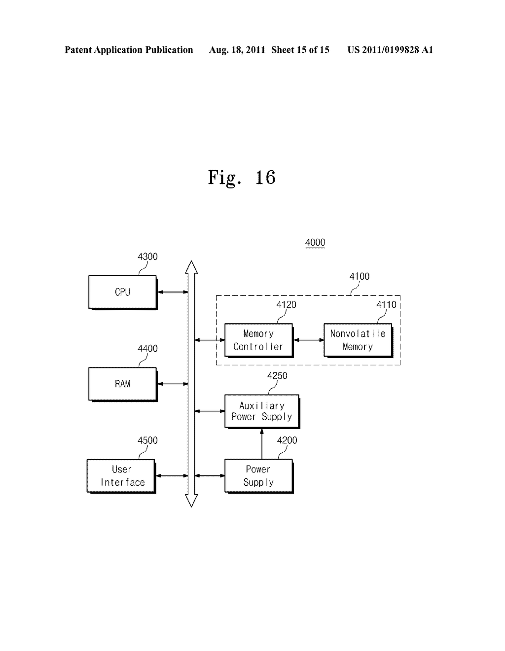 NONVOLATILE MEMORY DEVICE AND METHOD OF OPERATING SAME - diagram, schematic, and image 16