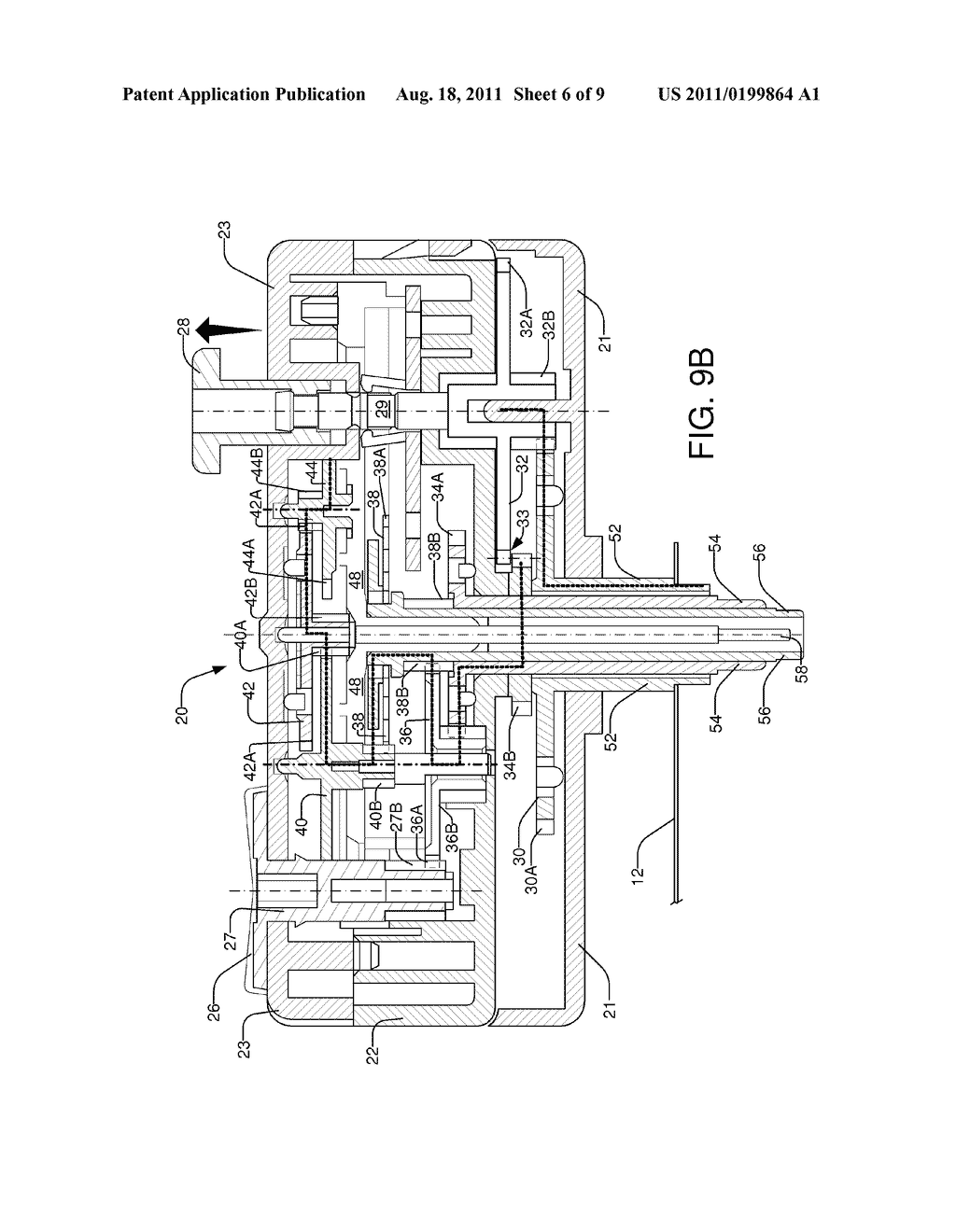 DAY AND TIME CHRONOMETER MOVEMENT - diagram, schematic, and image 07