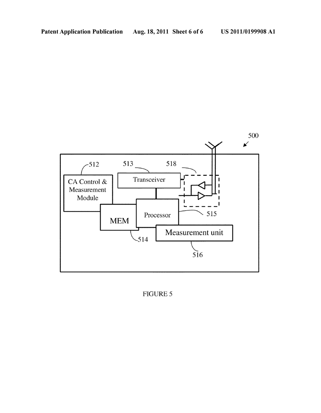 Methods and Apparatuses for Measurement Gap Pattern for Carrier     Aggregation - diagram, schematic, and image 07