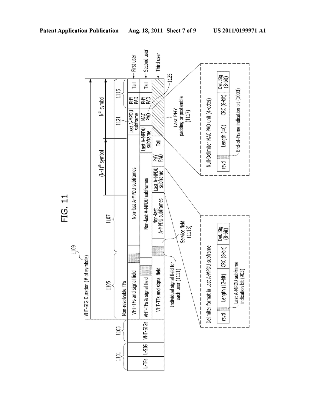 Packet transmission/reception method and apparatus in wireless     communication system - diagram, schematic, and image 08