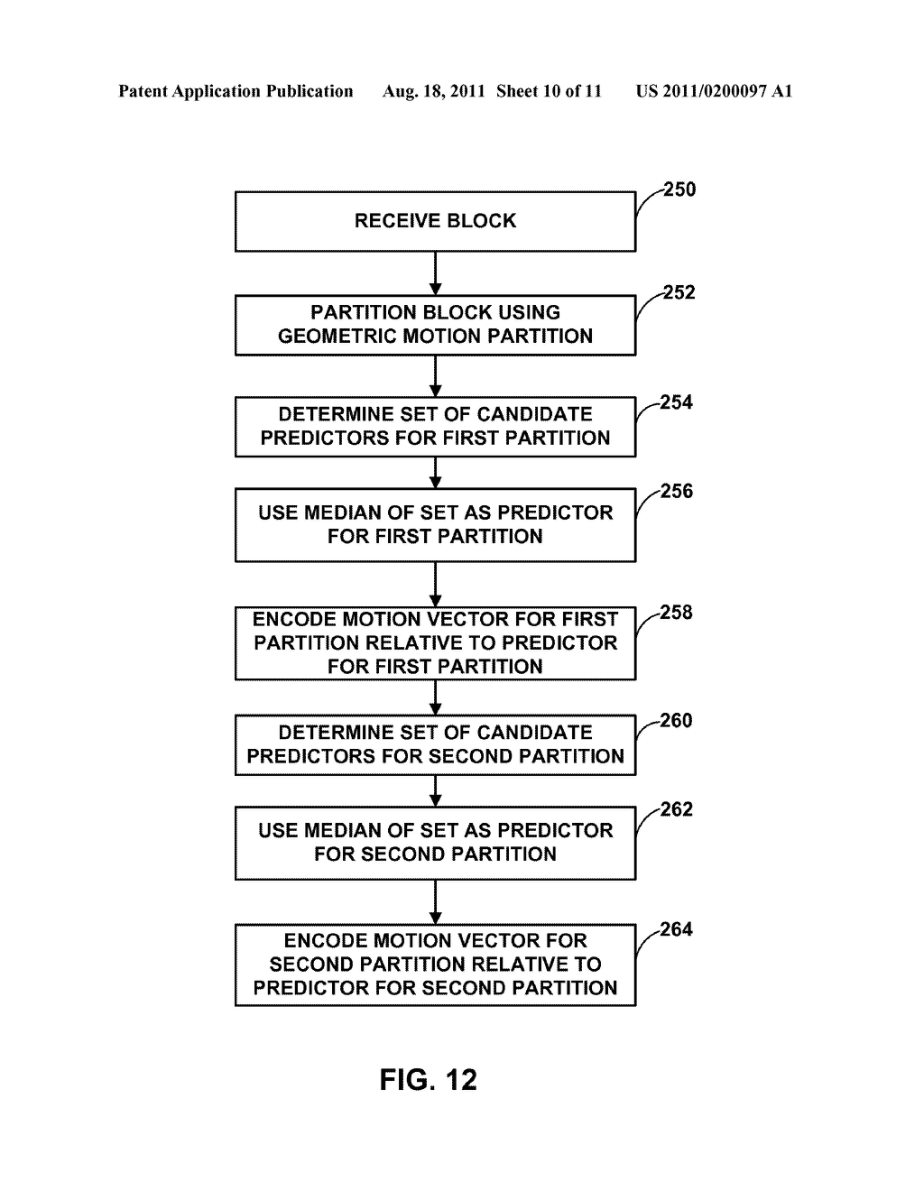 ADAPTIVE TRANSFORM SIZE SELECTION FOR GEOMETRIC MOTION PARTITIONING - diagram, schematic, and image 11