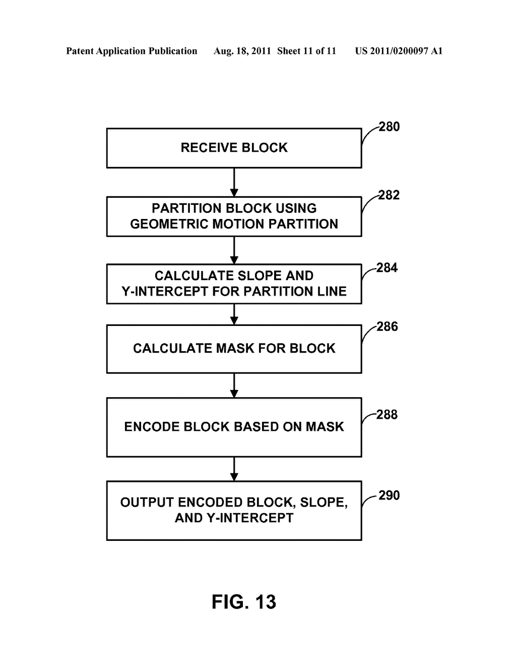 ADAPTIVE TRANSFORM SIZE SELECTION FOR GEOMETRIC MOTION PARTITIONING - diagram, schematic, and image 12