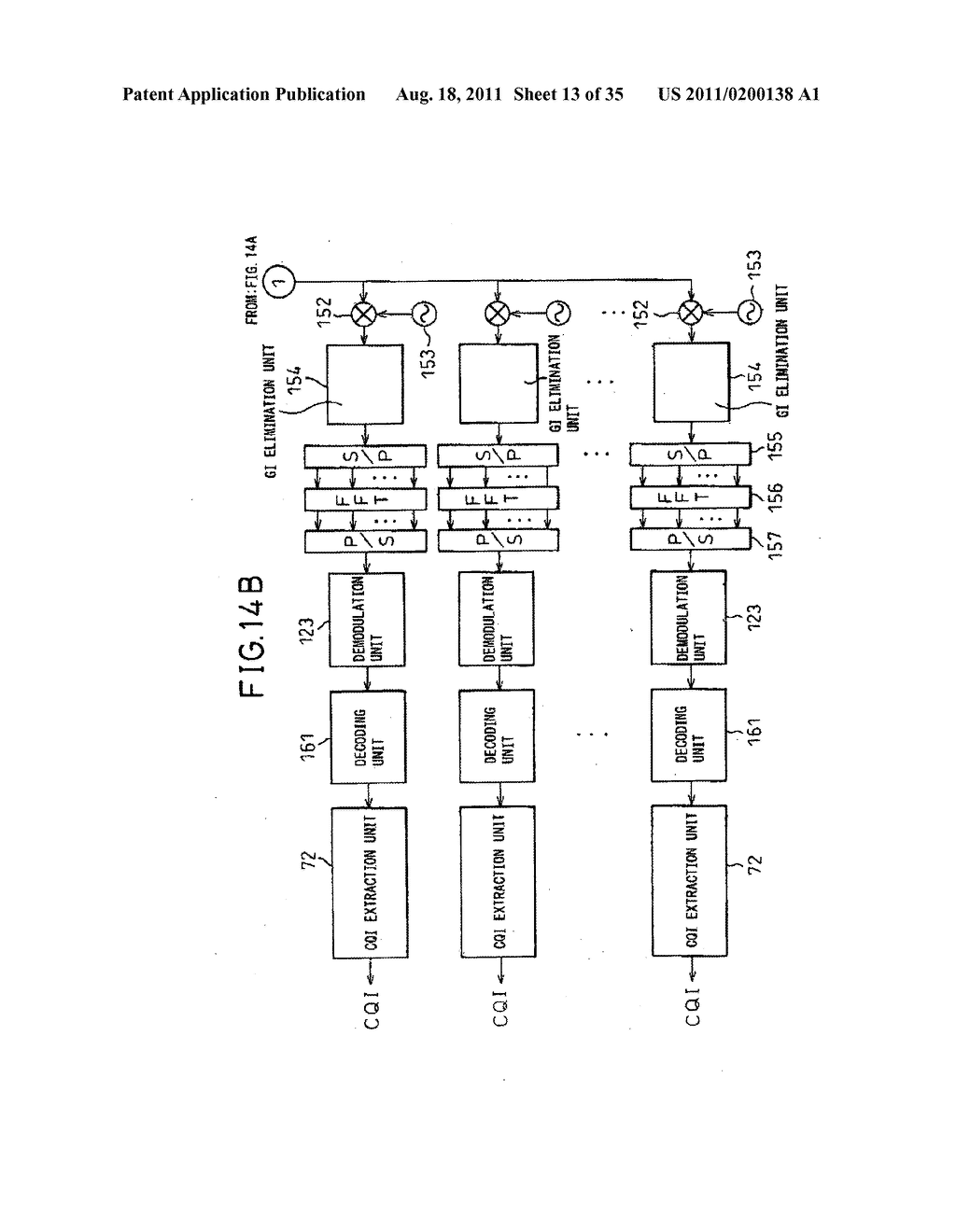 COMMUNICATIONS APPARATUS AND COMMUNICATIONS SYSTEM USING MULTICARRIER     TRANSMISSION MODE - diagram, schematic, and image 14