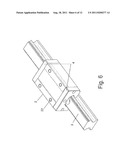 CIRCUMFERENTIAL GUIDE FOR ROLLING BODIES, AND LINEAR GUIDE UNIT EQUIPPED     THEREWITH diagram and image