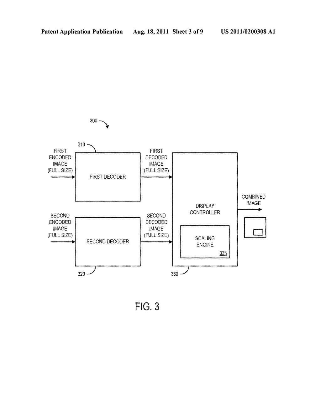 DIGITAL IMAGE DECODER WITH INTEGRATED CONCURRENT IMAGE PRESCALER - diagram, schematic, and image 04