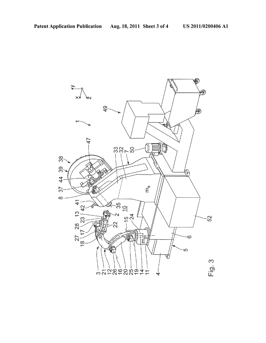 MACHINING INSTALLATION FOR WORKPIECES - diagram, schematic, and image 04