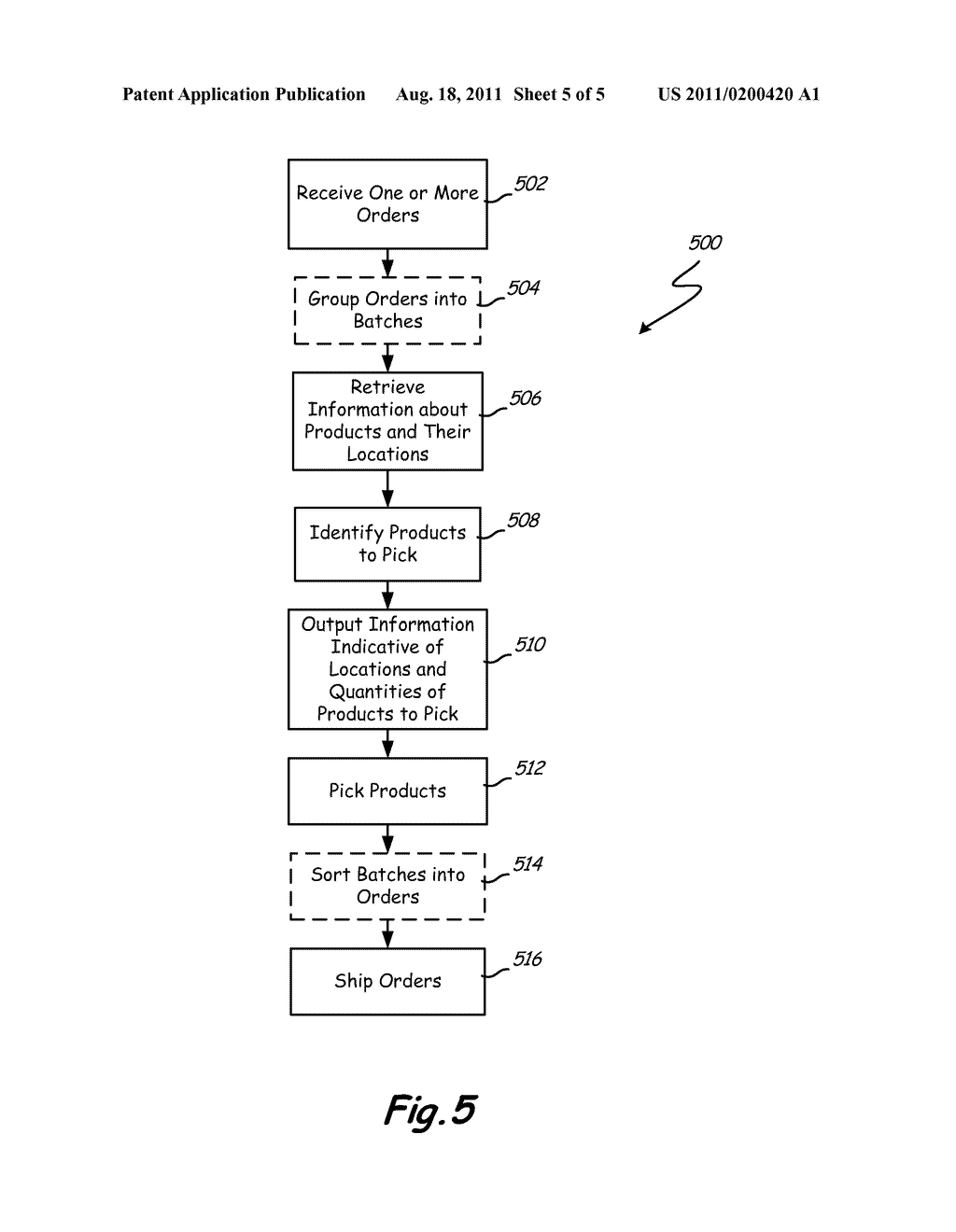 WAREHOUSE DYNAMIC PICKING SLOTS - diagram, schematic, and image 06