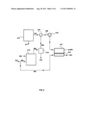 COMBUSTION SYSTEMS AND POWER PLANTS INCORPORATING PARALLEL CARBON DIOXIDE     CAPTURE AND SWEEP-BASED MEMBRANE SEPARATION UNITS TO REMOVE CARBON     DIOXIDE FROM COMBUSTION GASES diagram and image