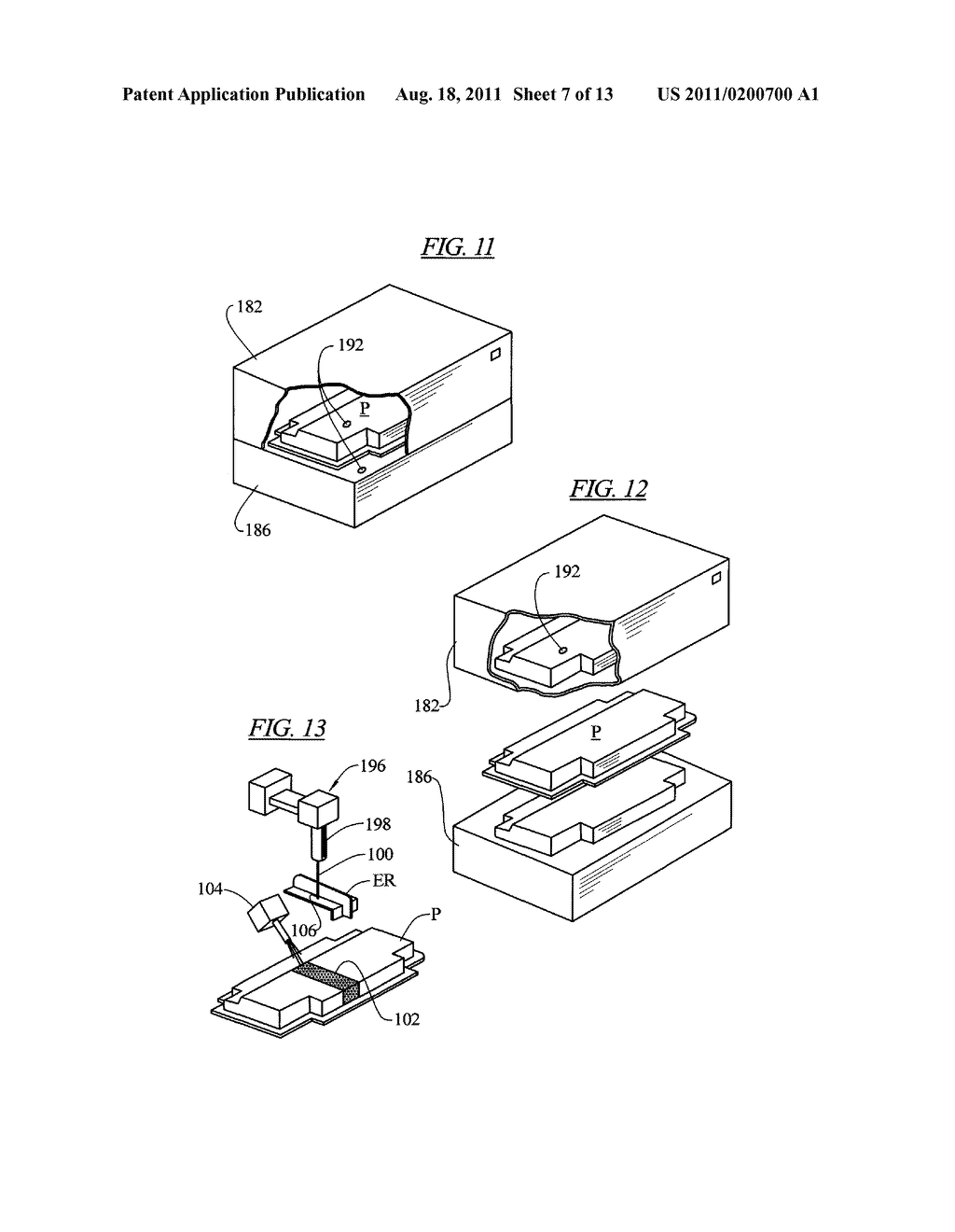 APPARATUS FOR MAKING THREE-DIMENSIONAL PREFORMS USING ELECTROLUMINESCENT     DEVICES ON A MOLD SURFACE - diagram, schematic, and image 08