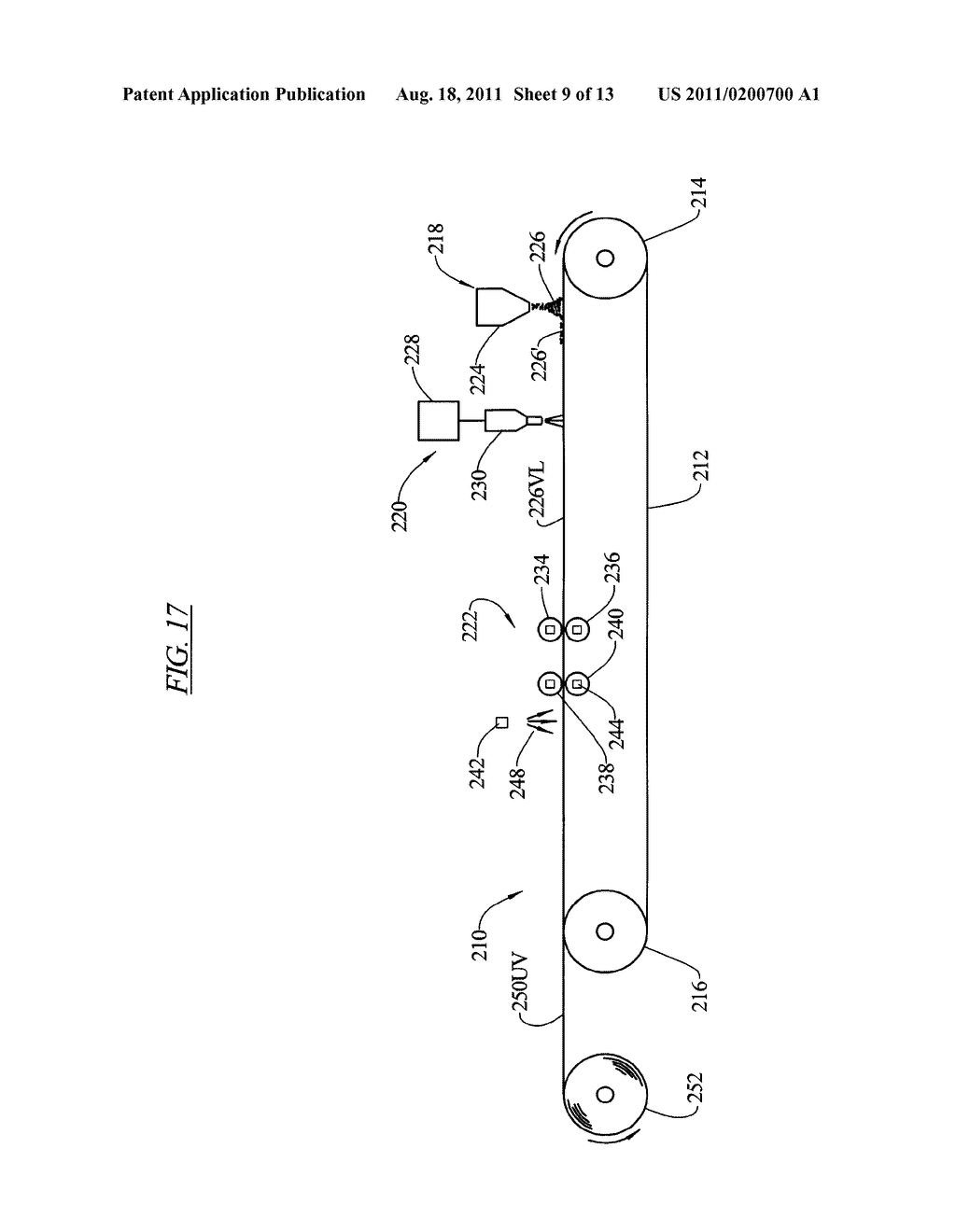 APPARATUS FOR MAKING THREE-DIMENSIONAL PREFORMS USING ELECTROLUMINESCENT     DEVICES ON A MOLD SURFACE - diagram, schematic, and image 10