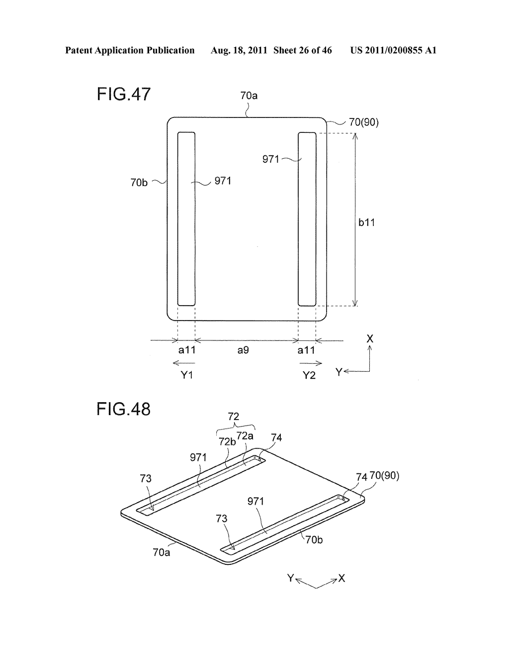 SECONDARY BATTERY; SOLAR POWER GENERATION SYSTEM, WIND POWER GENERATION     SYSTEM, AND VEHICLE PROVIDED THERWITH; AND METHOD FOR FABRICATION OF A     SECONDARY BATTERY - diagram, schematic, and image 27