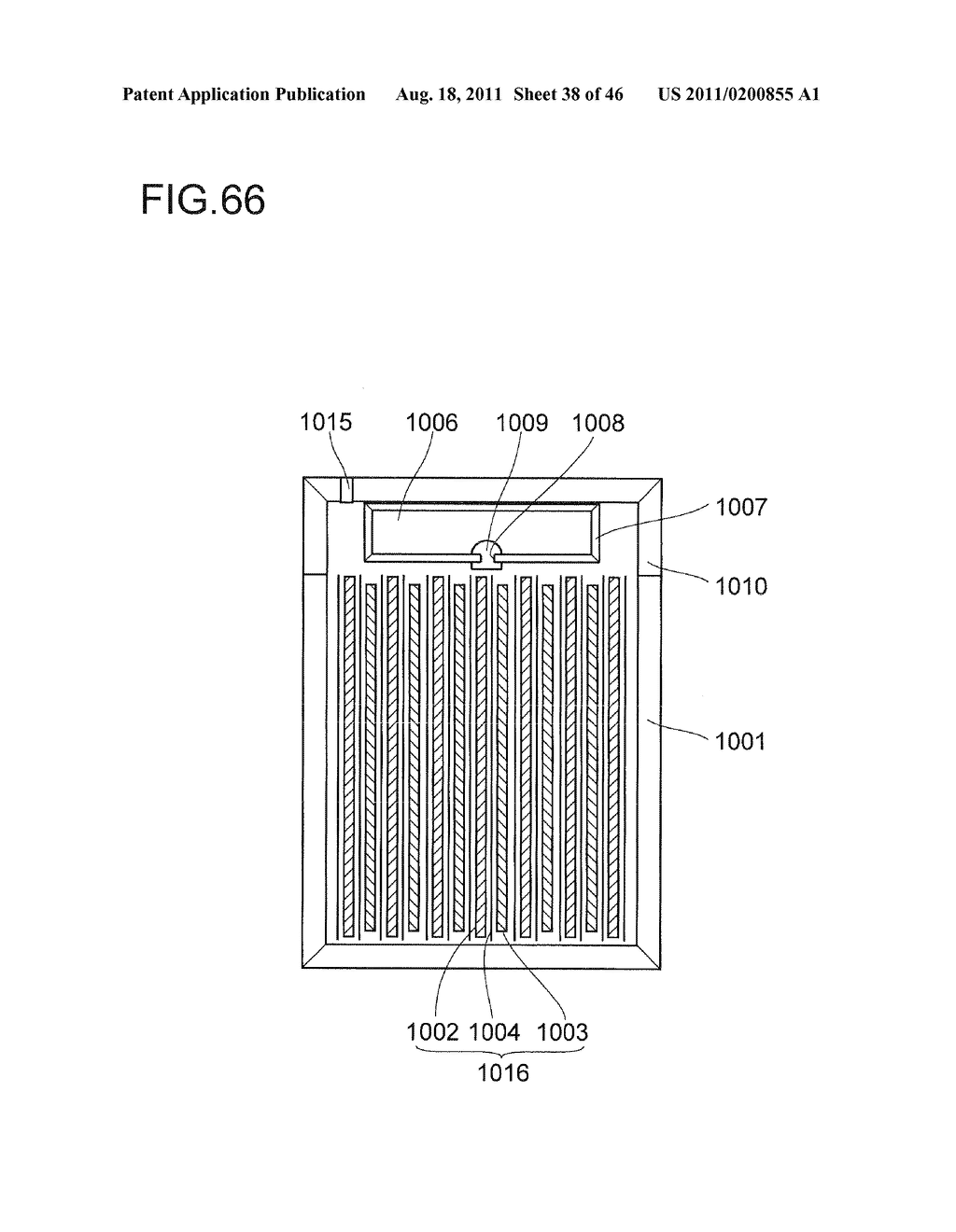 SECONDARY BATTERY; SOLAR POWER GENERATION SYSTEM, WIND POWER GENERATION     SYSTEM, AND VEHICLE PROVIDED THERWITH; AND METHOD FOR FABRICATION OF A     SECONDARY BATTERY - diagram, schematic, and image 39