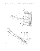 Scraper Accommodating Different Sizes of Blades diagram and image