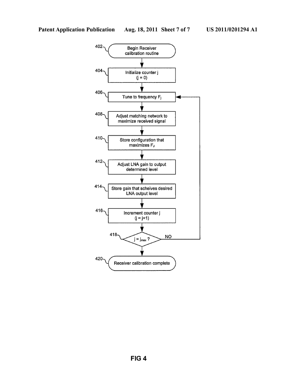 Method and System for LNA Adjustment to Compensate for Dynamic Impedance     Matching - diagram, schematic, and image 08