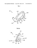 Golf club head with improved mass distribution diagram and image