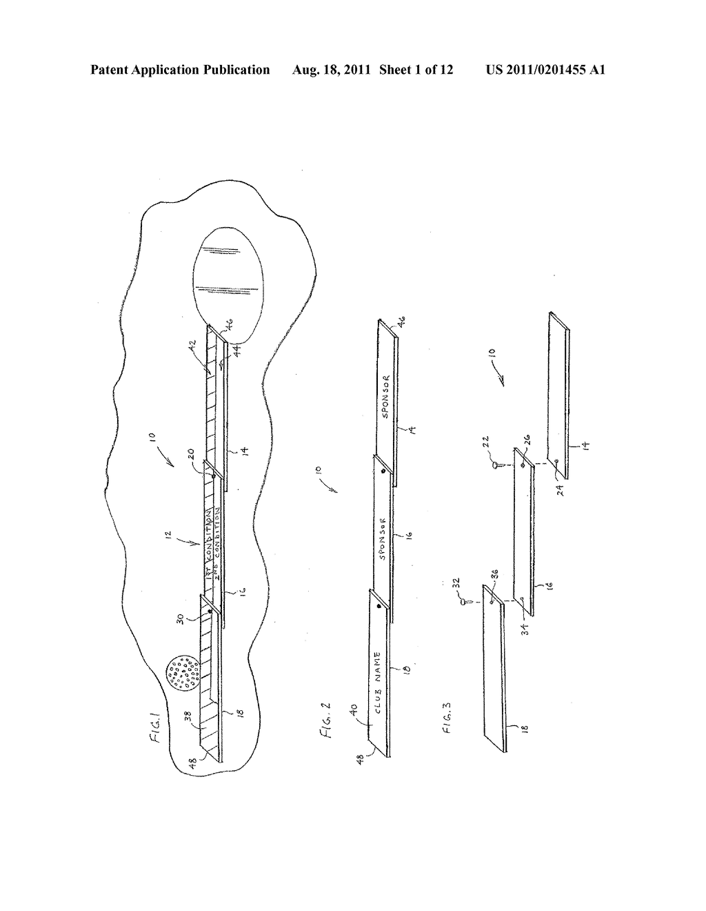 Golf Accessories For Determining A Gimme Putt And Method For Using The     Same - diagram, schematic, and image 02