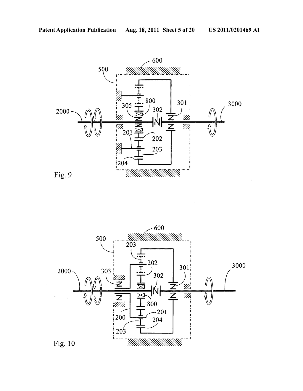 Retrograde torque limit gear train with bidirectional input and one-way     output - diagram, schematic, and image 06