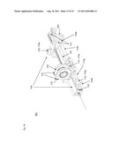 MAGAZINE FOR CHAIN COMPONENTS FOR A CHAIN WITH RADIATION SOURCES AND A     SYSTEM CONSISTING OF A CHAIN COMPONENT AND A MAGAZINE FOR CHAIN     COMPONENTS FOR A CHAIN WITH RADIATION SOURCES diagram and image