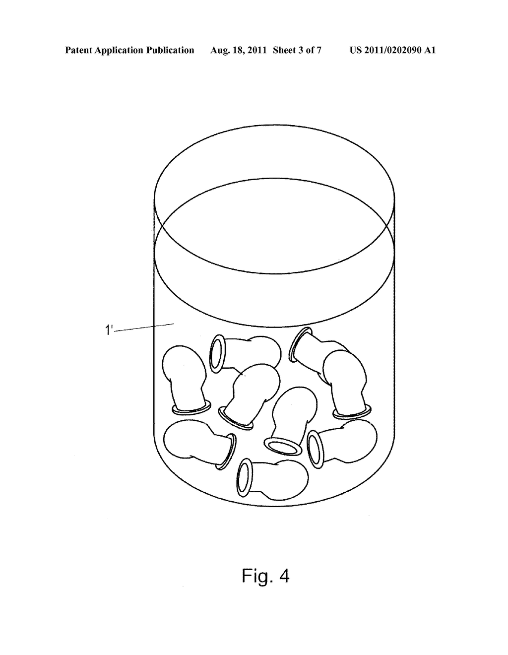 METHOD FOR THE PRODUCTION OF A PACIFIER TEAT - diagram, schematic, and image 04