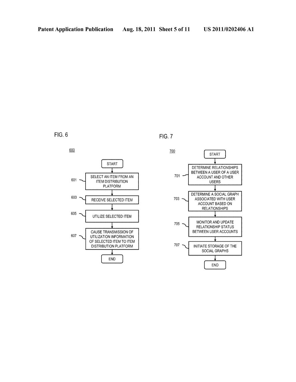 METHOD AND APPARATUS FOR DISTRIBUTING ITEMS USING A SOCIAL GRAPH - diagram, schematic, and image 06