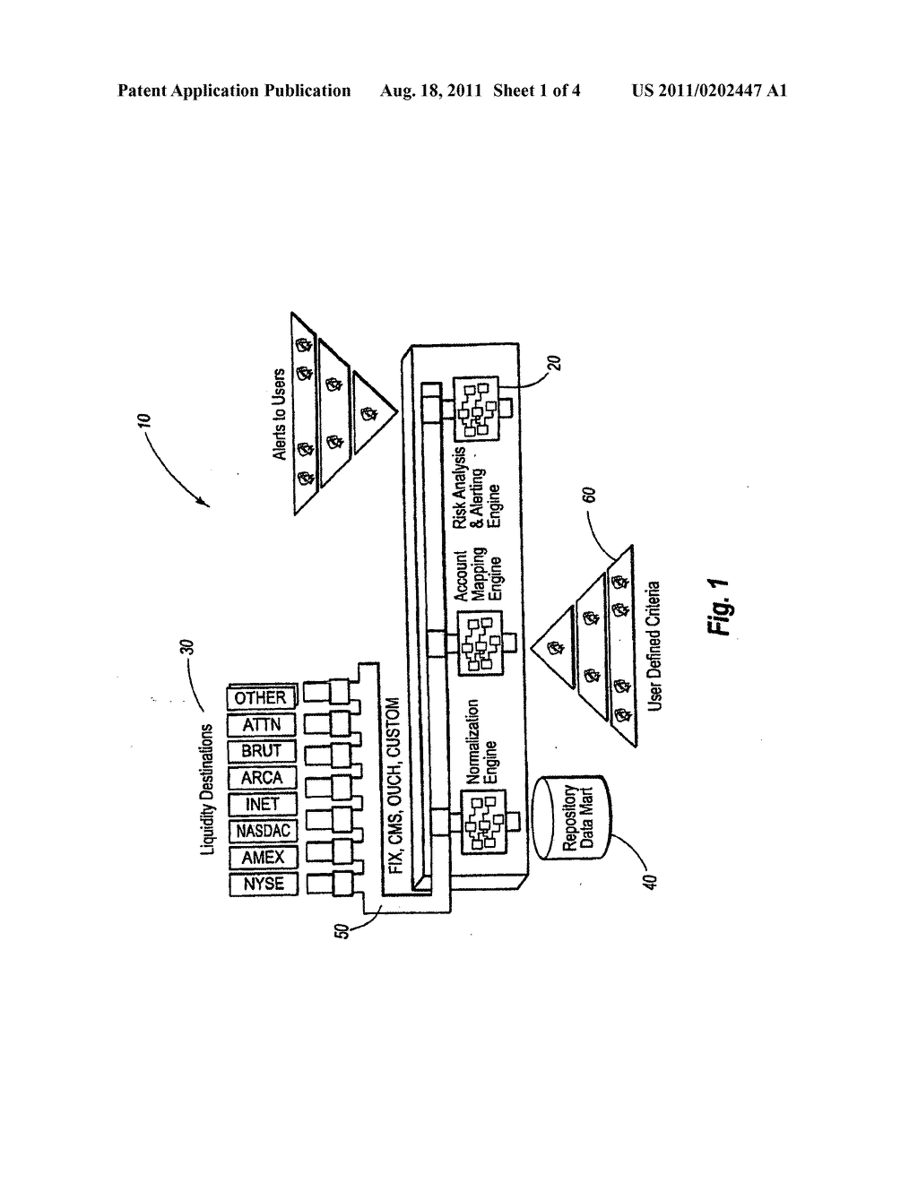 Financial data processing system - diagram, schematic, and image 02