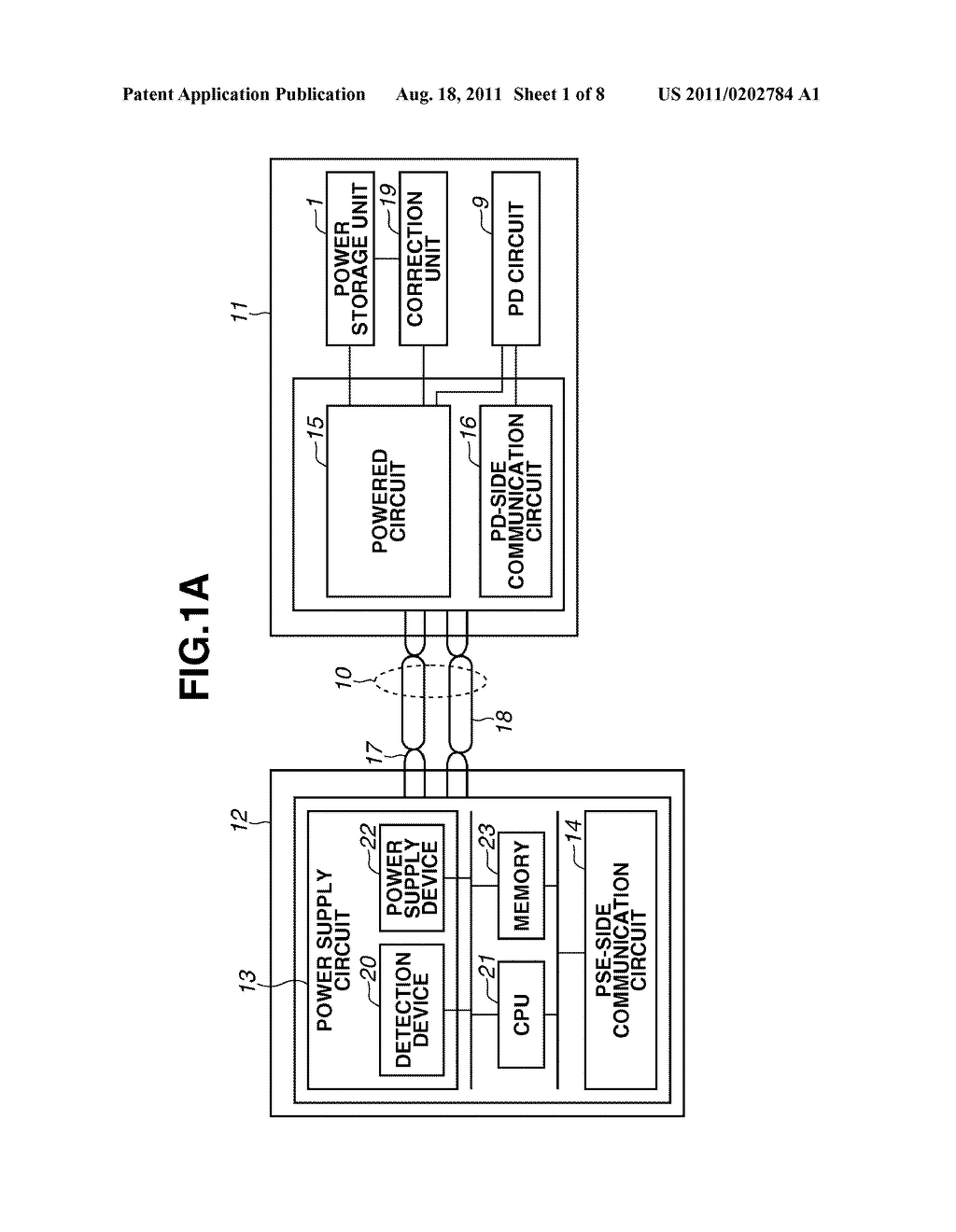 POWER SUPPLY SYSTEM, POWERED DEVICE, AND POWER RECEPTION METHOD - diagram, schematic, and image 02