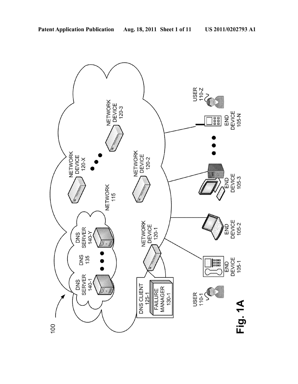 FAILURE SYSTEM FOR DOMAIN NAME SYSTEM CLIENT - diagram, schematic, and image 02