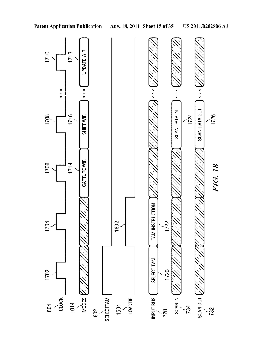 TAM CONTROLLER CONNECTED WITH TAM AND FUNCTIONAL CORE WRAPPER CIRCUIT - diagram, schematic, and image 16