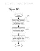 VISUAL MOTION FEEDBACK FOR USER INTERFACE diagram and image