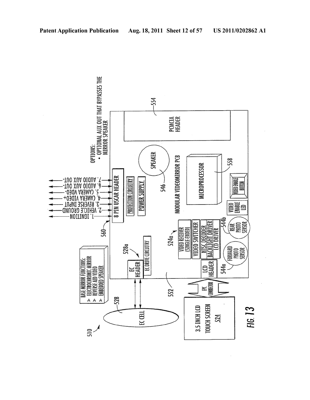 USER-INTERACTIVE DISPLAY SYSTEM FOR VEHICLE - diagram, schematic, and image 13