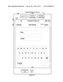 Deletion Gestures on a Portable Multifunction Device diagram and image