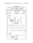 Deletion Gestures on a Portable Multifunction Device diagram and image