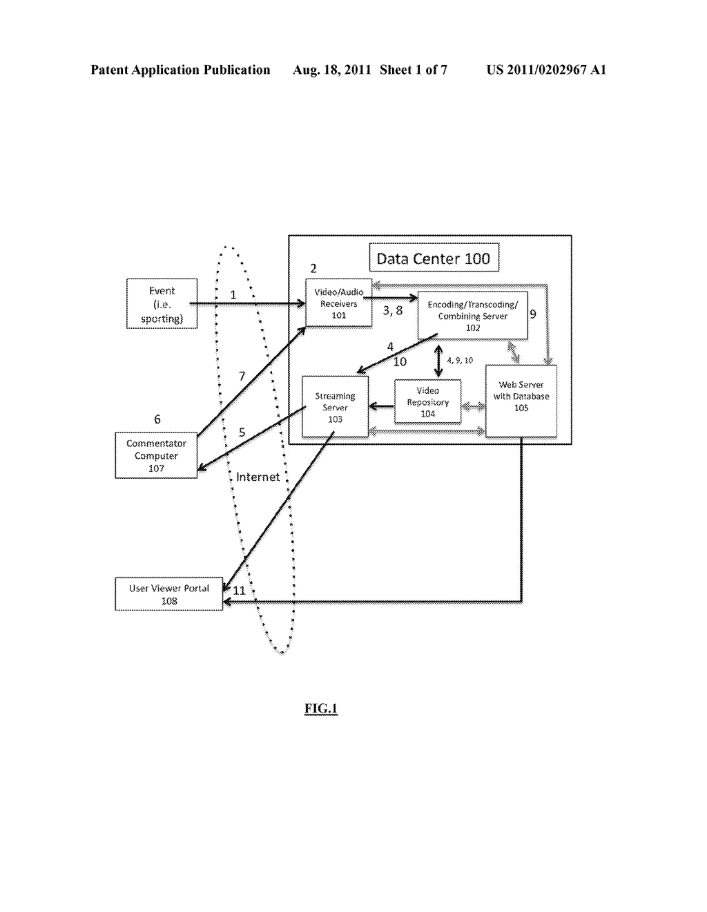 Apparatus and Method to Broadcast Layered Audio and Video Over Live     Streaming Activities - diagram, schematic, and image 02