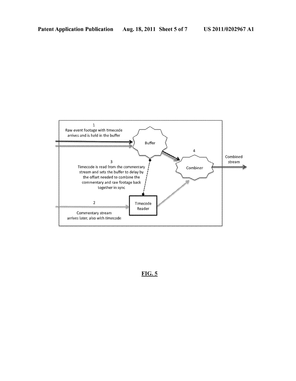 Apparatus and Method to Broadcast Layered Audio and Video Over Live     Streaming Activities - diagram, schematic, and image 06