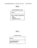 CONTENT PRESENTATION-TYPE AUTHENTICATION SYSTEM diagram and image