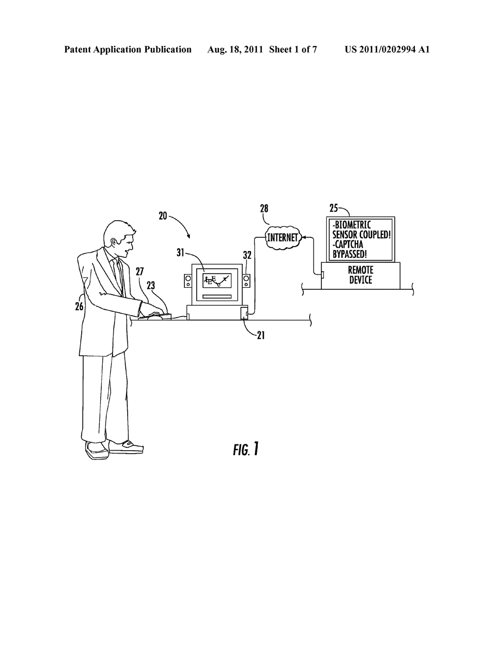 BIOMETRIC SENSOR FOR HUMAN PRESENCE DETECTION AND ASSOCIATED METHODS - diagram, schematic, and image 02