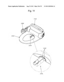 SPRAY NOZZLE STRUCTURE FOR A BIDET HAVING AN ENEMA FUNCTION diagram and image