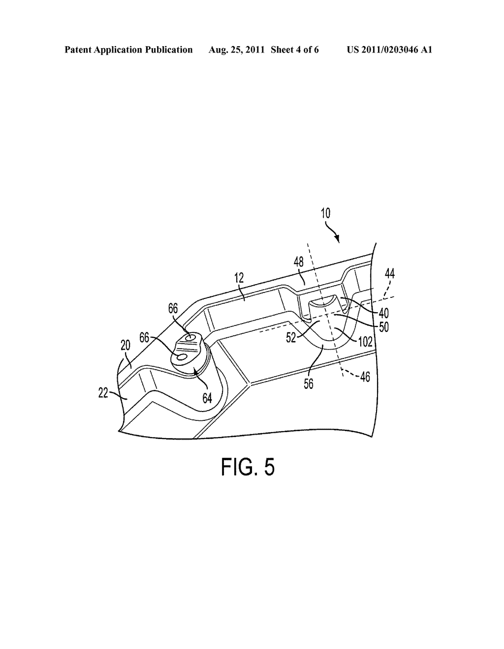 SEAL-LESS PANEL HOLDER FOR A SHOWER PAN - diagram, schematic, and image 05