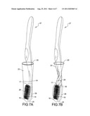 TOOTHBRUSH COVER AND RELATED DISPENSER diagram and image