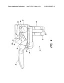 DEVICE FOR WRINGING LIQUID-ABSORBING WIPING ELEMENTS AS WELL AS MOP     WRINGER diagram and image