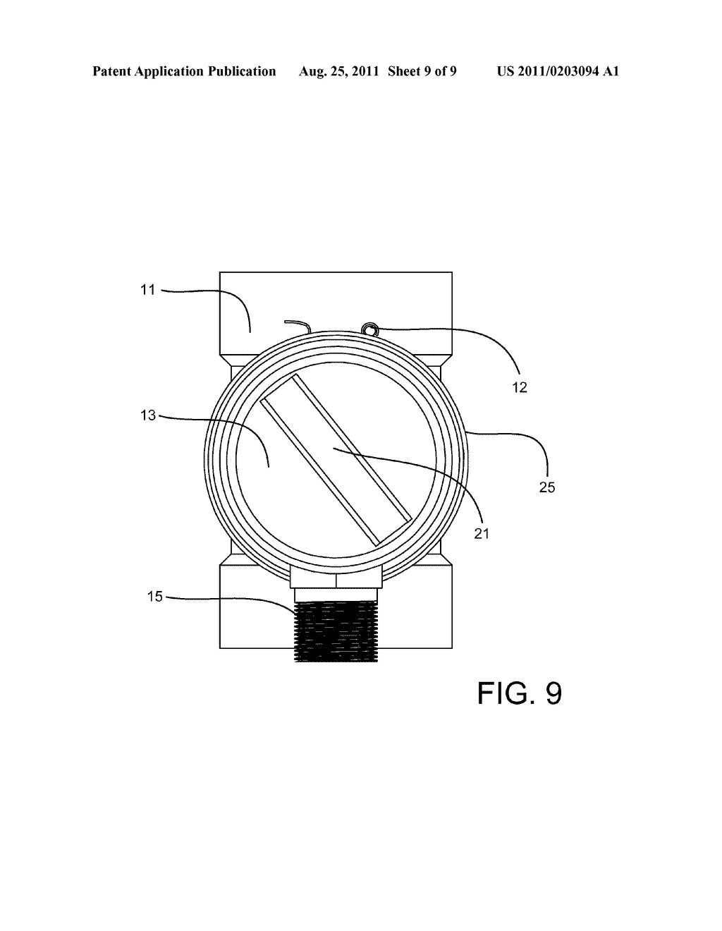 DEVICE FOR REMOVING A SEWAGE LINE CAP - diagram, schematic, and image 10