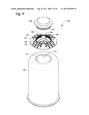 FLUID FILTER WITH AN ATTACHMENT STRUCTURE ON AN ENDPLATE OF THE FILTERING     ELEMENT diagram and image